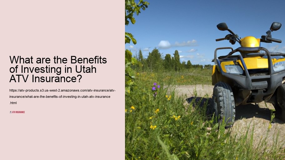 What are the Benefits of Investing in Utah ATV Insurance? 